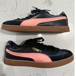 Puma Women's Club Era II Sneaker Black/Pink/ NWOT, Size 7.5